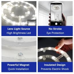 Replacement 12W 18W 24W 36W 48W 72W Ceiling Lights Durable Convenient Led Panel Light Round Led Module Dimmable Circle Lamp Home