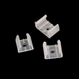 100Pcs 8-20mm LED Strip Fixed Clips Holder For Fixing 2835 Neon Light 5050/5730/2835 220V Flexible COB Plastic Mounting Buckle