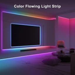 WiFi COB RGBIC LED Strip 12V 2m 3m 5m 10m WS2811 Dream Color Addressable Room Light Decor Remote Control Fr Alexa Home Assistant