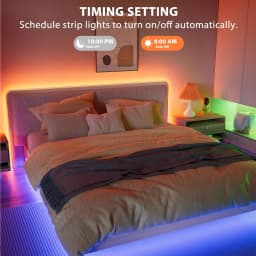 WiFi COB RGBIC LED Strip 12V 2m 3m 5m 10m WS2811 Dream Color Addressable Room Light Decor Remote Control Fr Alexa Home Assistant