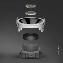 Graffiti Smart LED Ceiling Light COB Downlight Adjustable Spotlight Zigbee 3.0 Embedded Kitchen Indoor Lighting Bulb