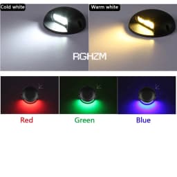 Led Floor Decking Light 12V 24V 2W 3W 6W IP68 Oudoor Underground Buried Lamp Exterior Garden Path Wall Stair Landscape Spotlight