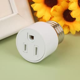 1PC E26 E27 Screw B22 Bayonet Lamp Holder To US EU AC Power Plug Adapter Converter Socket Light Head Converter