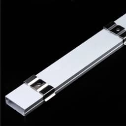 10-100PCS DHL 1m LED Strip Aluminum Profile 5050 5730 LED Hard Bar Light LED Bar Aluminum Channel Housing With Cover End Cover