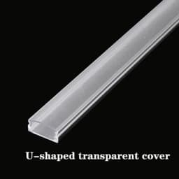 10-100PCS DHL 1m LED Strip Aluminum Profile 5050 5730 LED Hard Bar Light LED Bar Aluminum Channel Housing With Cover End Cover