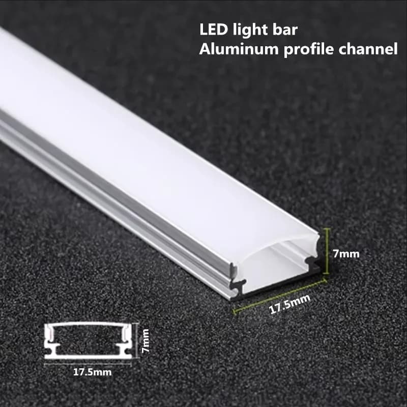 10-100PCS DHL 1m LED Strip Aluminum Profile 5050 5730 LED Hard Bar Light LED Bar Aluminum Channel Housing With Cover End Cover