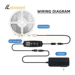 New DC 5V 12V 24V 3A Single Color LED Strip Light Smart Bluetooth APP Music MIC Timing Group Lighting Mini DIM Dimmer Controller