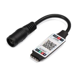 Mini RGB Bluetooth Controller DC 5V 12V 24V Music BT Smart APP Controller Light Strip Control for RGB LED Strip