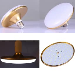 Super Bright LED Bulb 220V Ceiling Lamps E27 Garage Lights for Living Room Indoor Kitchen Lighting UFO Shape Led Light Bulb 60W