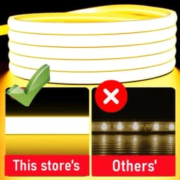 220V COB LED Lamp Strip 1-30M Switch/Dimmable Power EU Plug RA90 Outdoor Garden 288LEDs/m FOB LED Tape Bedroom Kitchen Lighting