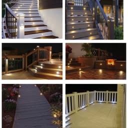 Mini LED Deck Light IP67 Waterproof 15mm Garden Stair Underground Bulb Lamp 12V Outdoor Staircase Landscape Lights AC220V 110V