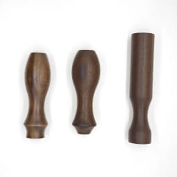 Black Walnut Handle Antique Chandelier Retro Wall Lamp Solid Wood Lighting Accessories Wooden Decorative Through-Hole Tube
