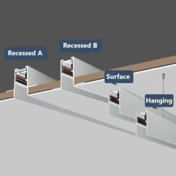 Modern Magnetic Track Lights Embedded LED White Spotlight Downlight Living Room Without Main Light Lighting Grille Lamp Series