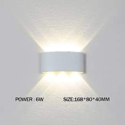 IP65 Waterproof indoor outdoor Led wall lights up down LED 5W 10W Led Wall Lamp Surface Mounted Cube Garden Porch Light