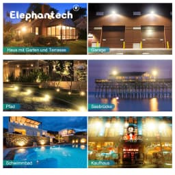 LED PIR motion sensor LED Flood Light Outdoor Led Spotlight LED Projector 220V 100W 50W 30W 20W 10W Outdoor lamp motion detector