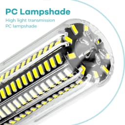 Corn Light Bulb 220V Daylight 189Leds E27/E26 Downlight Recessed Lamp E14 Candle Lamp 20W Chandelier Straight Bulbs Tubular 110V