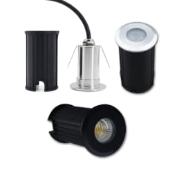 1W 3W 5W Waterproof IP67 LED Underground Light DC12V 24V Outdoor Ground Garden Path Floor Buried Yard Spot Landscape AC220V110V