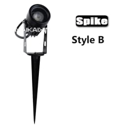 4/10pcs 3W LED Landscape Lights 220V Waterproof Garden Pathway Lights Walls Trees Flags Outdoor Spotlights With Spike Lawn Lamps