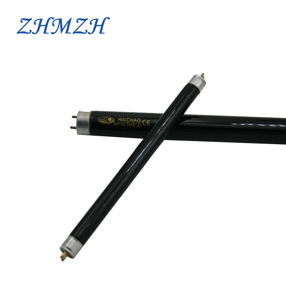 365nm Black Light Ultraviolet Lamp UVA Fluorescence Detection Money Detect Verify Tube Purple Light T8 4w 6w 8w 10w 15w