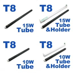 365nm Black Light Ultraviolet Lamp UVA Fluorescence Detection Money Detect Verify Tube Purple Light T8 4w 6w 8w 10w 15w