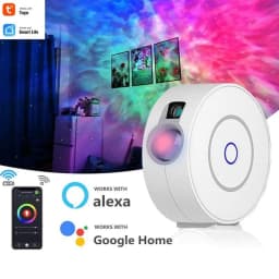 Tuya WiFi Intelligent High-definition Starry Sky Projector Intelligent Voice Control System APP Adjustment Projector Home Gifts