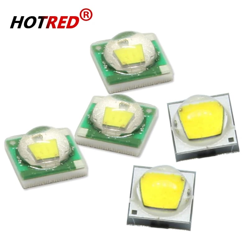 50PCS 1W 3W 5W 3535 SMD LED Diode 3V 3.6V XPE XPG2 3000K 4000K 5000K 6500K 660nm 450nm Chip Bead For DIY Plant Grow SpotLight