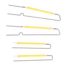 10Pcs 3v 2700k Led Filament Bulb Lamp Parts Ceramic Spot Welding Filament Wire Lamp Filament Led Diode Partial Bulb Chip