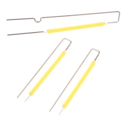10Pcs 3v 2700k Led Filament Bulb Lamp Parts Ceramic Spot Welding Filament Wire Lamp Filament Led Diode Partial Bulb Chip