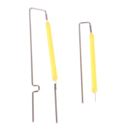 10Pcs 3v 2700k Led Filament Bulb Lamp Parts Ceramic Spot Welding Filament Wire Lamp Filament Led Diode Partial Bulb Chip