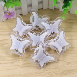 Plug-in LED Night Light Creative Butterfly Shape Lamp Romantic Socket Neon Lights for Children's Room Decoration