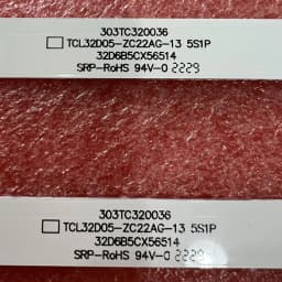 LED Backlight Strip for Panasonic TC-32G400 XIAOMI L32M5-5ARU L32M5-5ASP TCL 32S325LABA 32ES560 TCL32D05-ZC22AG-17E ZC22AG-13