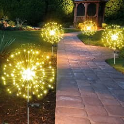 150/120/90 Solar LED Firework Light Outdoor Waterproof Solar Fairy Garland Light For Garden Lawn Paths Wedding Party Decoration
