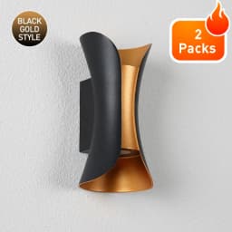LED Wall Lamp 12W Aluminum IP65 Waterproof Ourdoor Wall Lights Garden Porch Modern Indoor Nordic Sconce Lamp Decoration Lighting