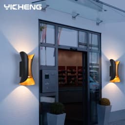 LED Wall Lamp 12W Aluminum IP65 Waterproof Ourdoor Wall Lights Garden Porch Modern Indoor Nordic Sconce Lamp Decoration Lighting