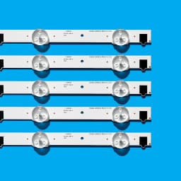 LED Strip For UE32F4000AW UE32F5000AK UE32F5030AW UE32F5300AW UE32F5300AK TV LED Backlight Strip Kit 9 Lamp Lens 5 Bands
