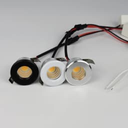 Small Recessed Ceiling LED Spot Light COB 3W 110V 220V Dimmable Driver Included for Home Showcase Cabinet Hotel Skirting Etc