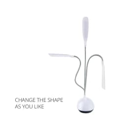 Portable LED Light Flexible Table Reading Lamp Battery Powered Book Light Eye Protection Books Nightlight for Study Night