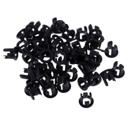 50Pcs Black ABS Material 3mm / 5mm High Quality Plastic LED Bracket Clamp Bezel Mounting Box Easily Attaching LEDs To Boards