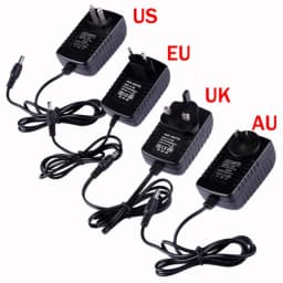 DC 12V 1A 2A 3A Power Supply AC100-240V Converter Adapter DC12V EU/US/UK/AU Plug 5.5mm X 2.1-2.5mm Lighting Transformer Driver
