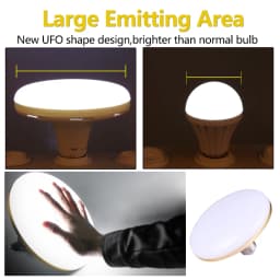 Led Bulb E27 UFO Led Light Bulbs For Home AC220V Energy Saving Garage Lights 15W 20W 40W 50W 60W Indoor Lighting Ceiling Lamp
