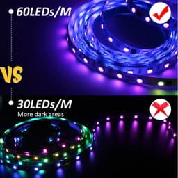 5M 10M 20M RGBIC Horse Racing LED Light Strips 24V WS2811 Pixel Flex Ribbon Running Water Flow Tape Lamp Wireless Remote Control