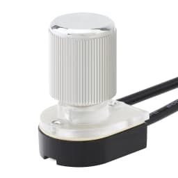 Electrical Rotary Switch Two Stage ON-OFF Switch for Table Lamp / Floor Lamp / Canopy Light, 2 Wire Rotary Lamp Switch