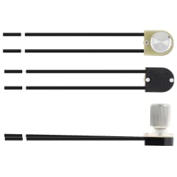 Electrical Rotary Switch Two Stage ON-OFF Switch for Table Lamp / Floor Lamp / Canopy Light, 2 Wire Rotary Lamp Switch