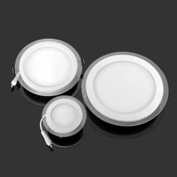 LED Downlight Ceiling 6W 9W 12W 18W Recessed LED Ceiling Lamp Glass Body AC 85-265V LED Light + LED Driver