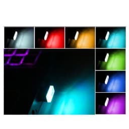 7 Colors Mini USB Night Light LED Modeling Night Lamp for Car Ambient Light Neon Interior Light Car Jewelry Stage Party A1