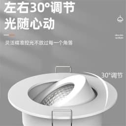 MINI Downlight Dimmable 1W 3W 6W High Power LED Recessed Ceiling DownLight Lamps LED Downlights for Living Room Cabinet Bedroom