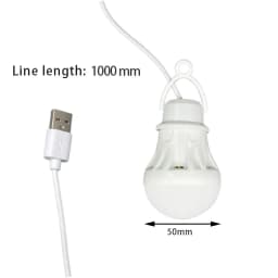 Portable Lantern Camp Lights USB Bulb 5W Power Outdoor Camping Multi Tool 5V LED for Tent Camping Gear Hiking USB Lamp