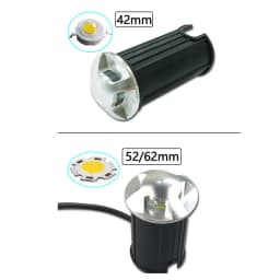 10PCS LED Underground Light 5W 3W COB Floor Lamp Outdoor Ground Spot Landscape Garden Square Path Buried Yard 110V220V 12V IP67