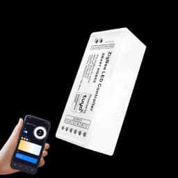 Tuya Zigbee LED Controller Smart APP RGBCCT 15A 5-24V Life 12V 180W Alexa 5CH RGBCW Color Temperature LED Strip Controller