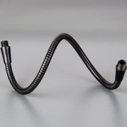Metal Positioning Hose Universal Gooseneck Tube for Working Lamp Fittings Lighting DIY Accessories M6/M8/M10 Black